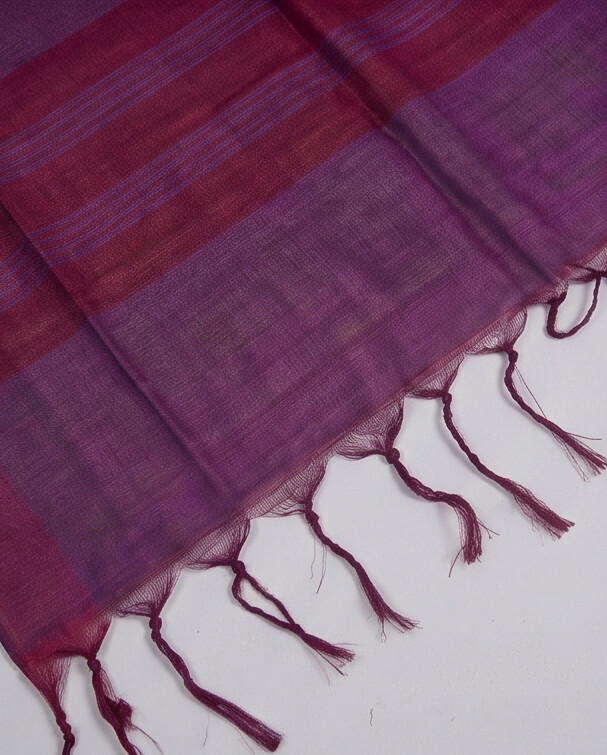 HANDLOOM COTTON CHUDI SETS - Purple with Magenta