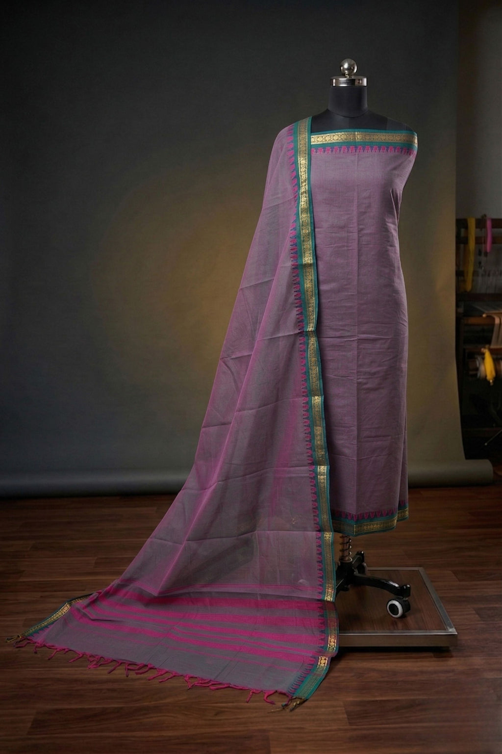 Dusty Mauve / Muted Purple