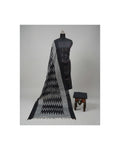 PURE IKKAT CHUDI SET- Charcoal Black