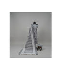 PUR IKKAT CHUDI SET - Steel Gray