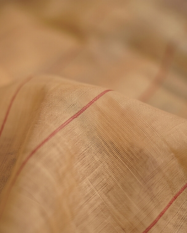 HANDLOOM COTTON CHUDI SETS - Rust with Mustard Yellow