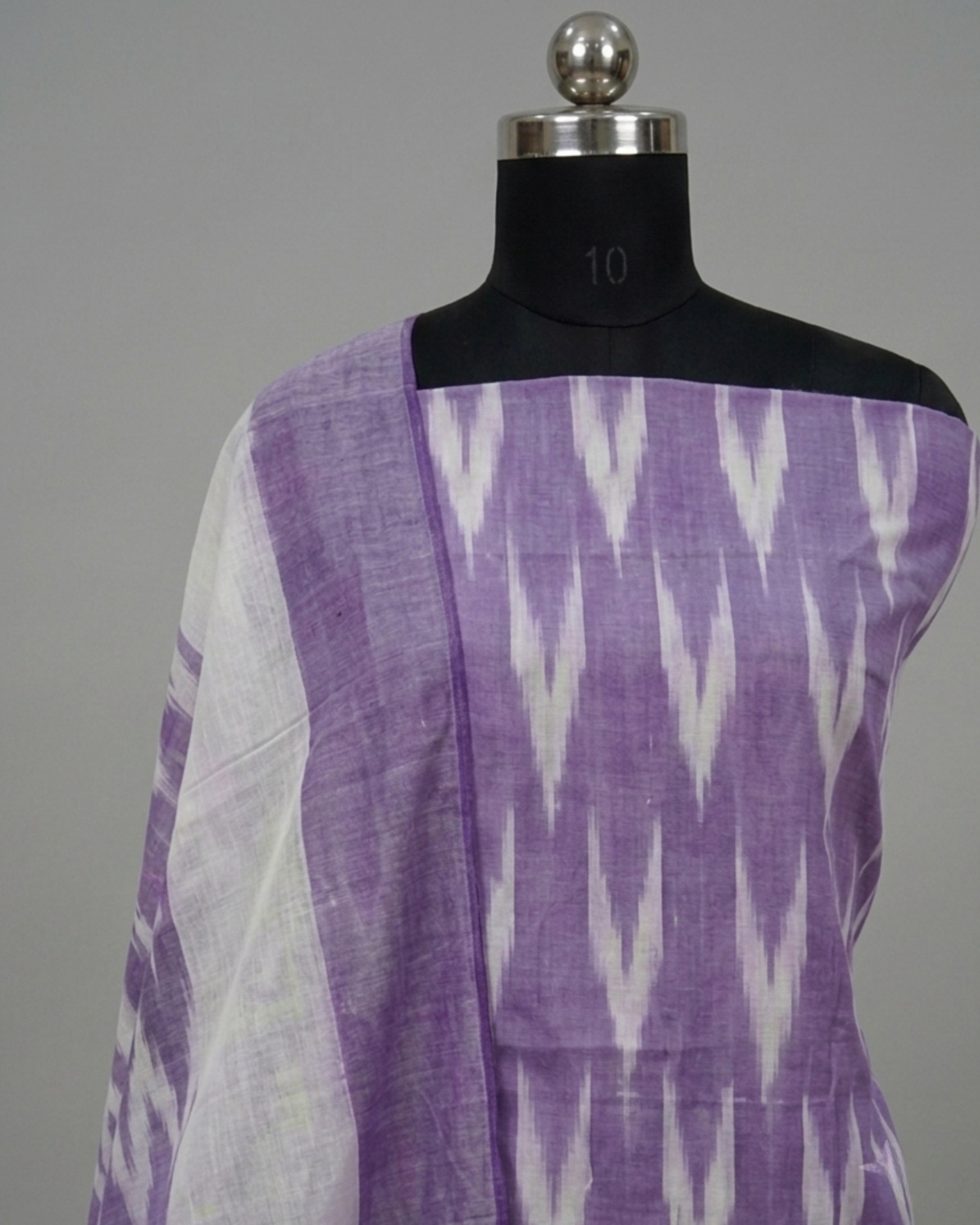 PURE IKKAT CHUDI SET - Orchid Purple