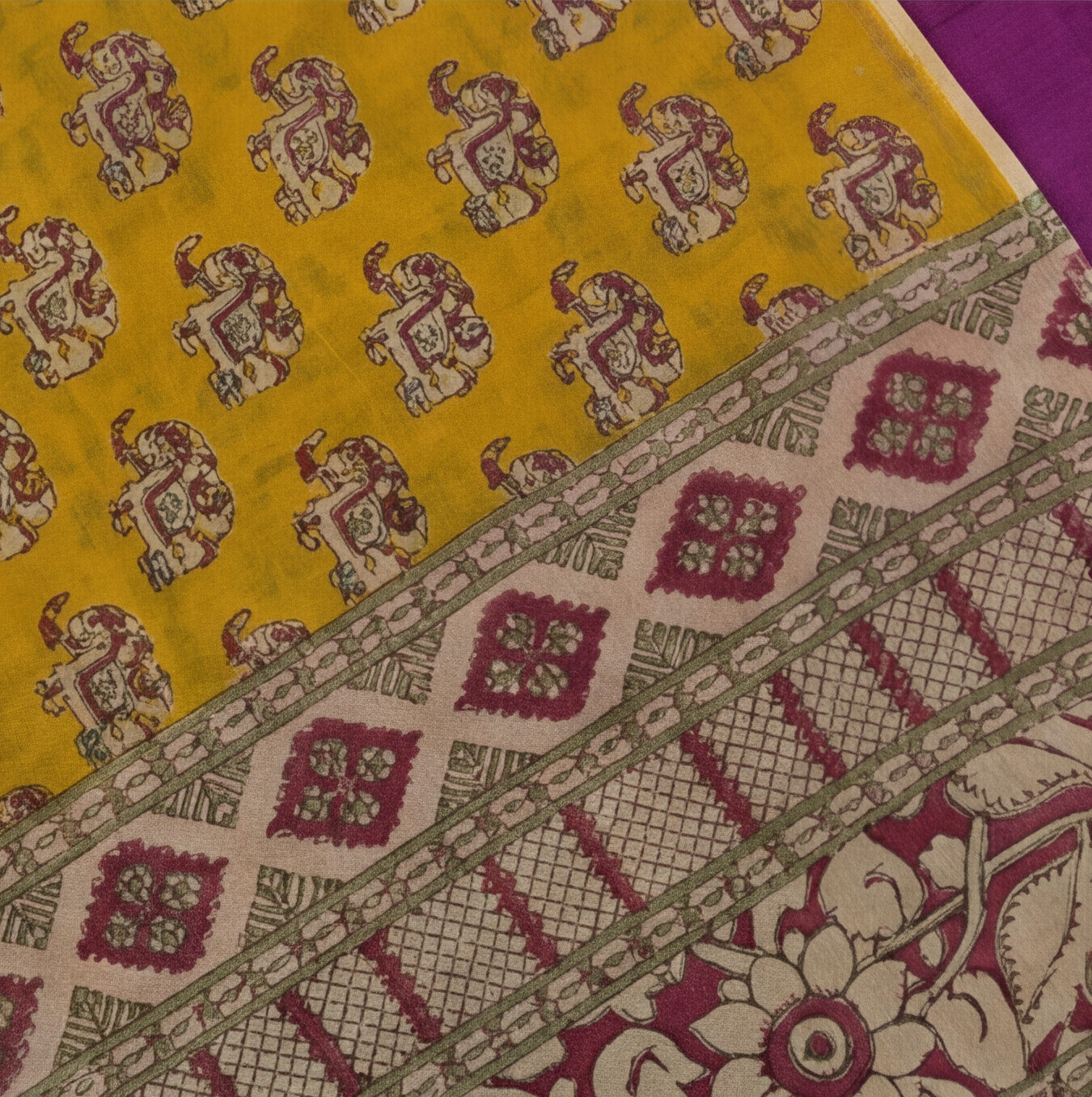 Magenta & Mustard