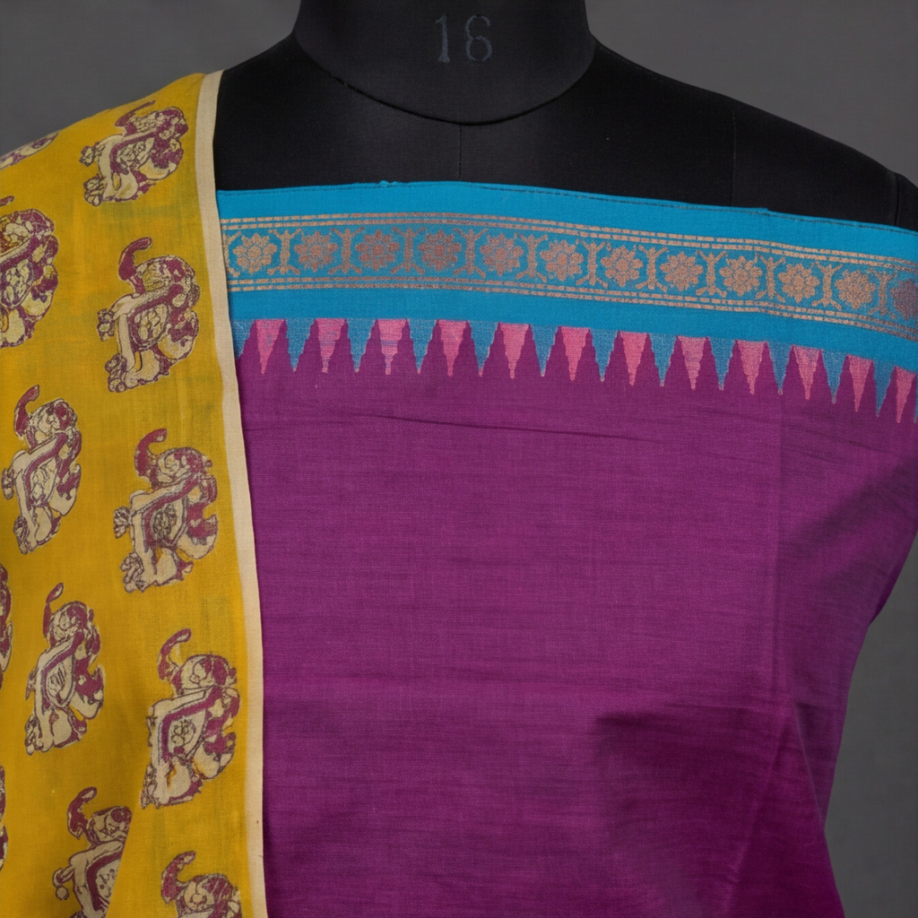 Magenta & Mustard