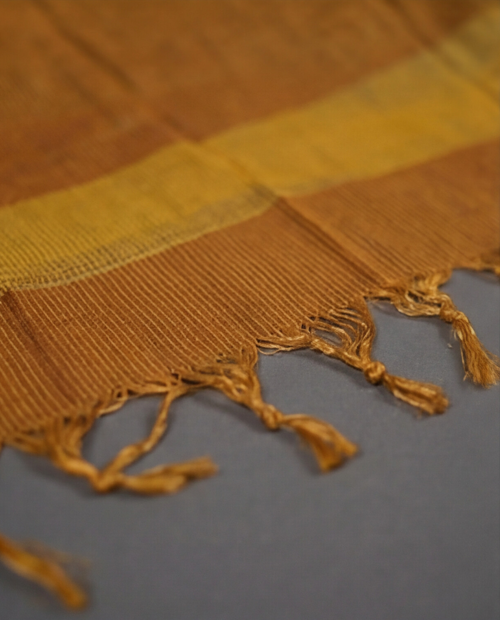 Mustard Yellow & Brown