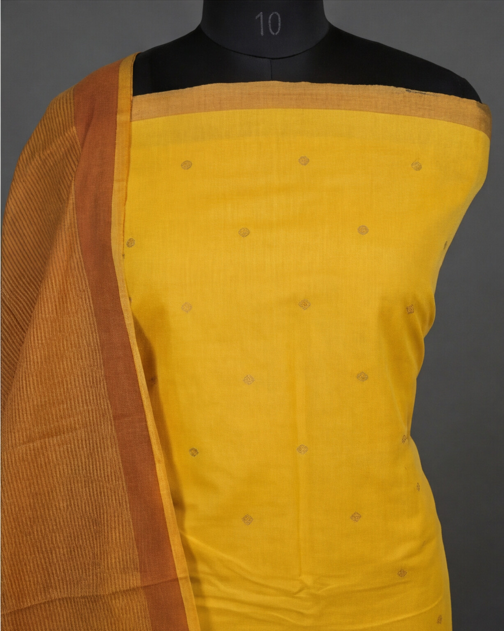 Mustard Yellow & Brown