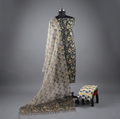 Deep Charcoal- Mul Mul Kota Dupatta
