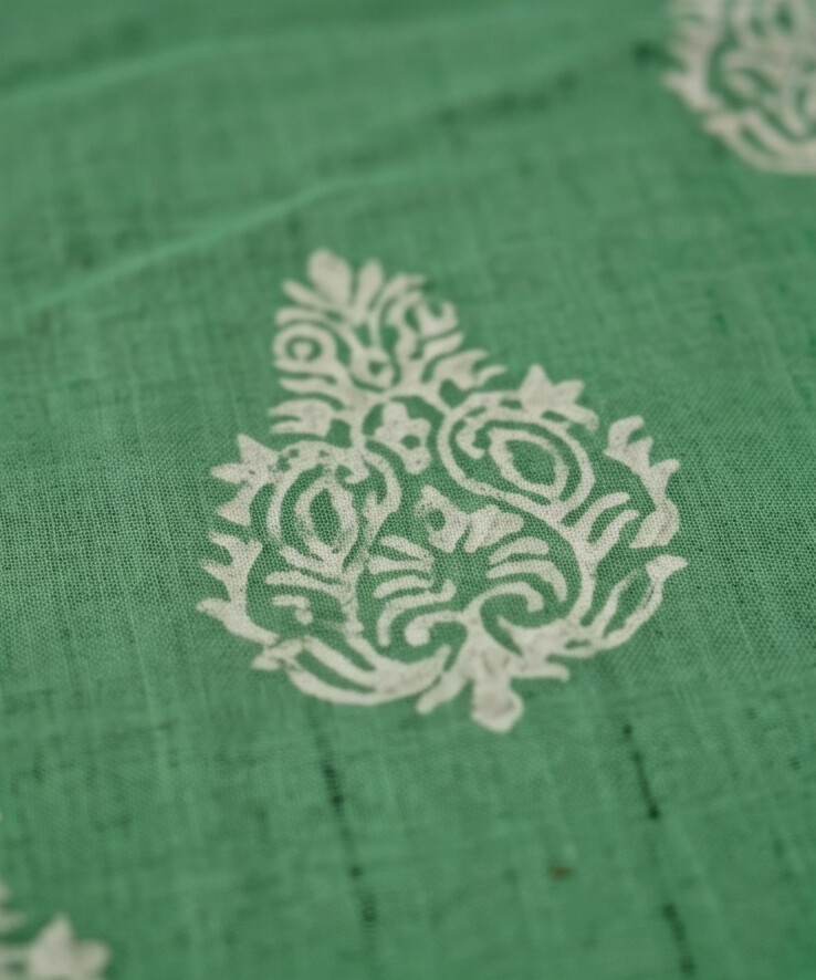 Emerald Green - Mul Mul Cotton Dupatta
