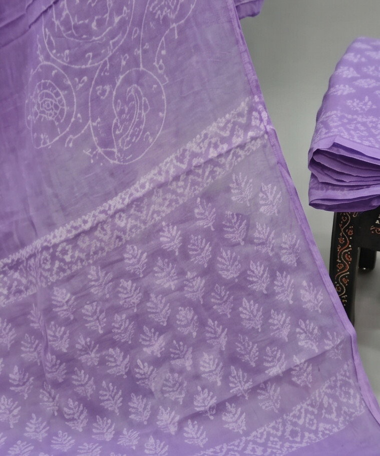 Lavender - Mul Mul Cotton Dupatta