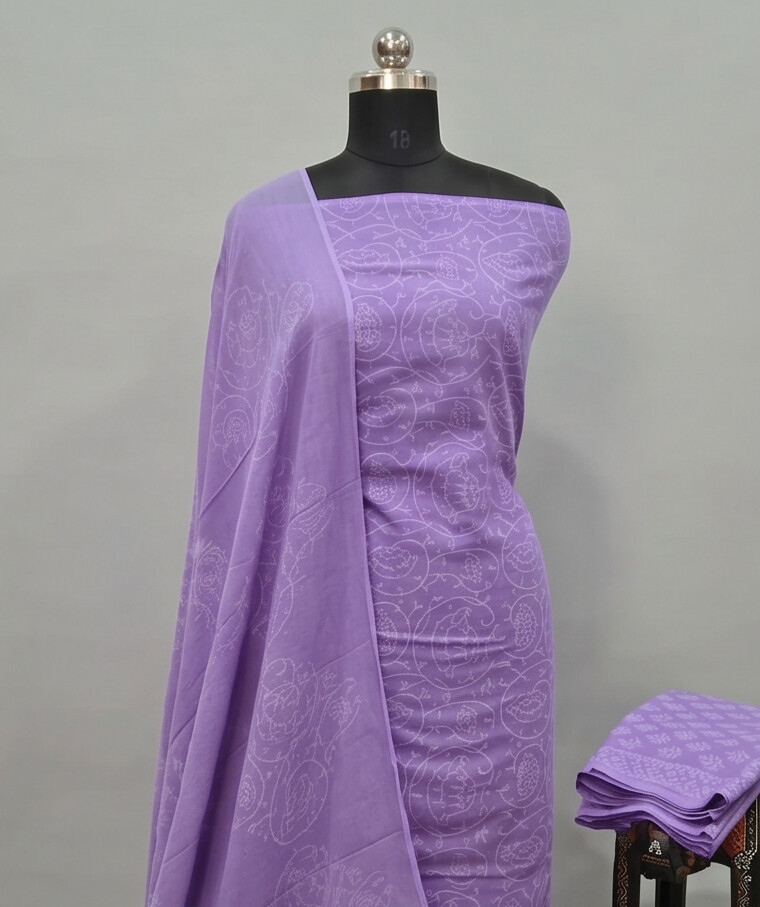 Lavender - Mul Mul Cotton Dupatta