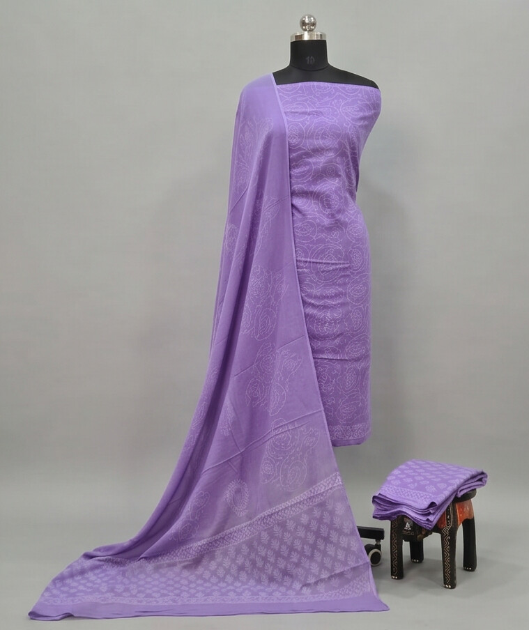 Lavender - Mul Mul Cotton Dupatta