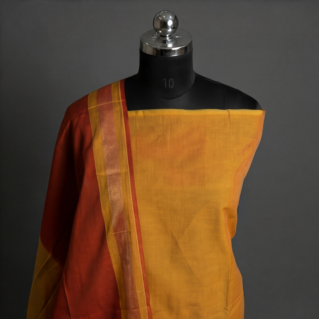 Mustard Yellow & Rust