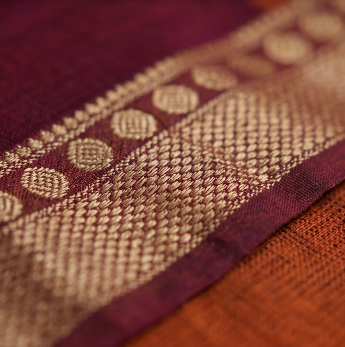Terracotta Orange & Wine