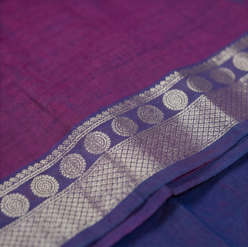 Magenta & Navy Blue