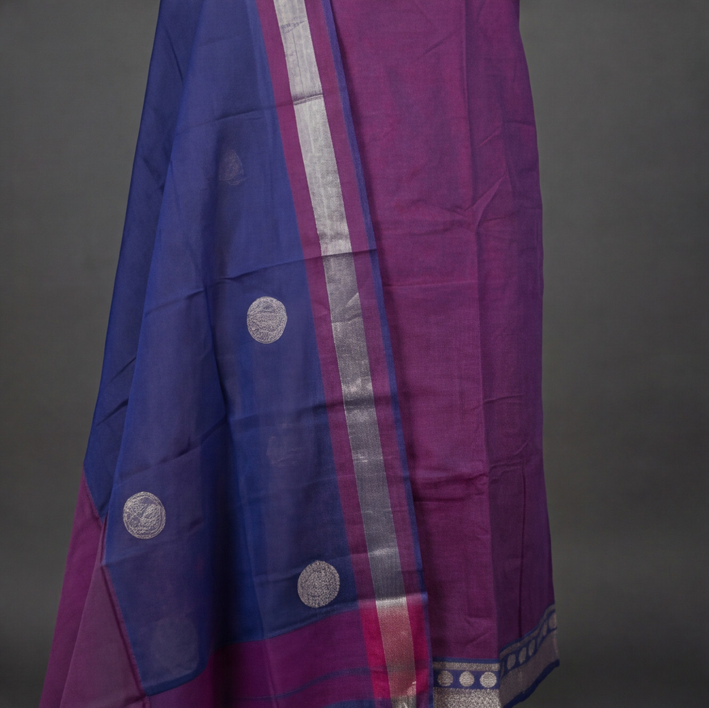 Magenta & Navy Blue