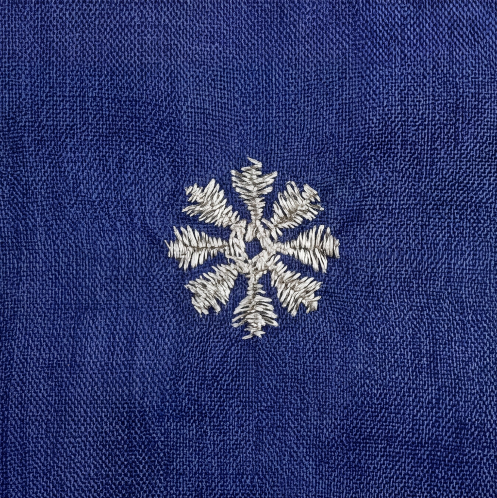 Raw Silk Motif Chudi Material - Royal Blue & Sea Green