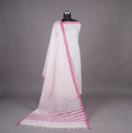 Off White Pink Border