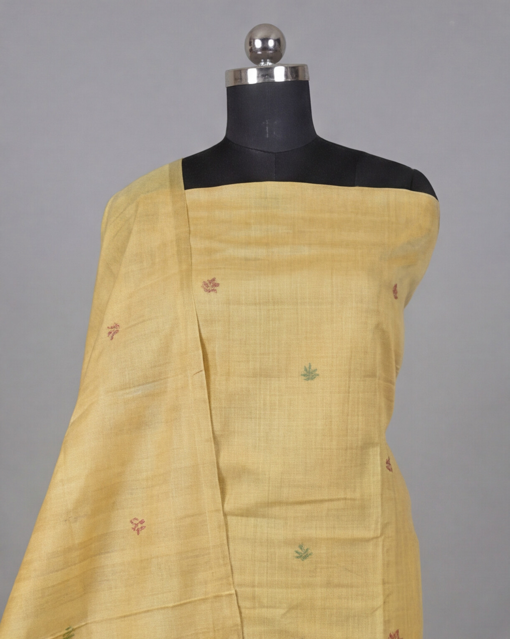 Premium Chanderi Thread - Mustard Yellow