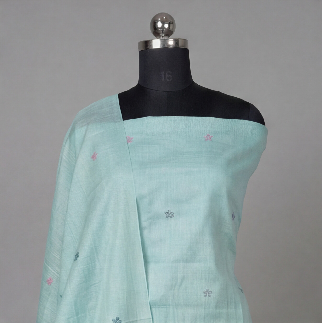 Premium Chanderi Thread - Mint Green
