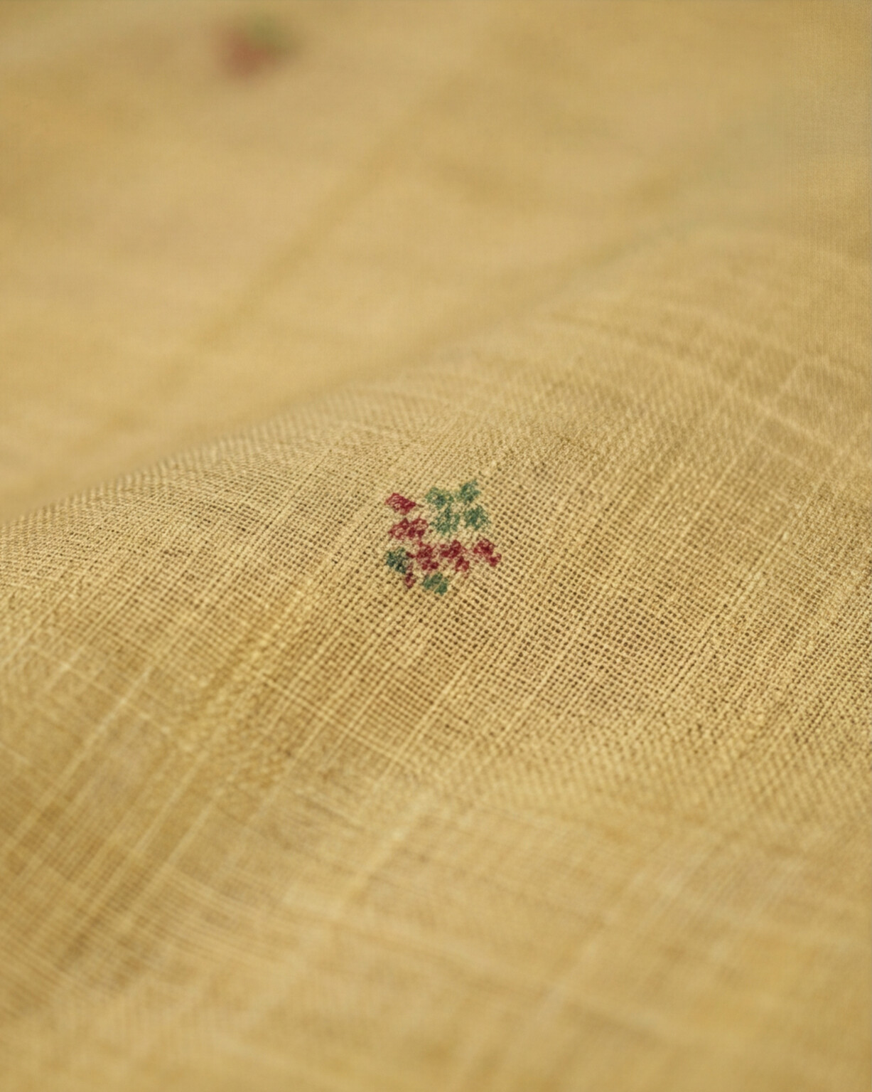Premium Chanderi Thread - Mustard Yellow